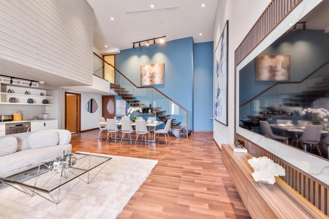 Ultra Luxury Jbr Duplex Penthouse - Free 5 Star Beach Access Dubai Buitenkant foto