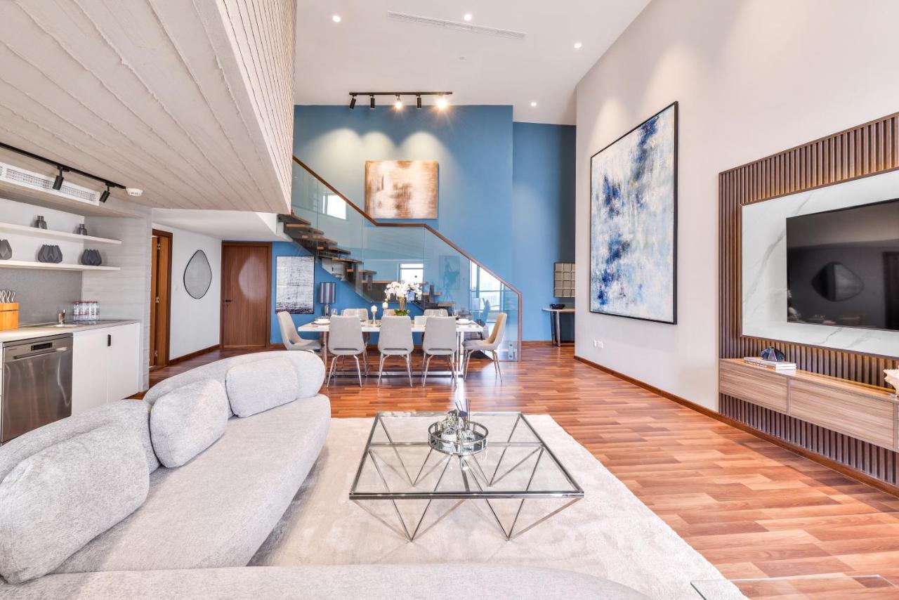Ultra Luxury Jbr Duplex Penthouse - Free 5 Star Beach Access Dubai Buitenkant foto